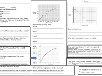AQA Trilogy Forces revision 2 and 3