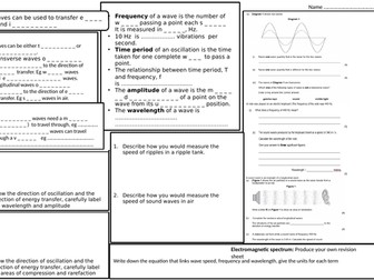 AQA Trilogy  Waves revision