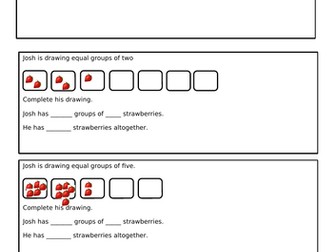 Year 1 Making Equal Groups