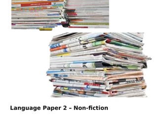 Edexcel Paper 2 Reading unit