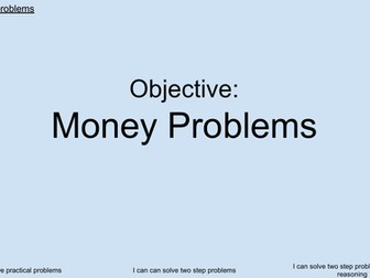 Money Problems