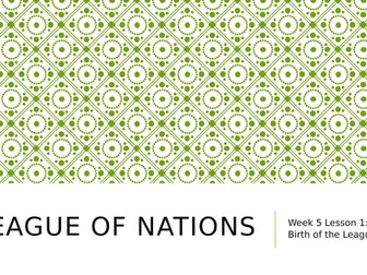 IGCSE History - League of Nations 1920s/30s