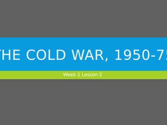 IGCSE History - Cold War Case Studies