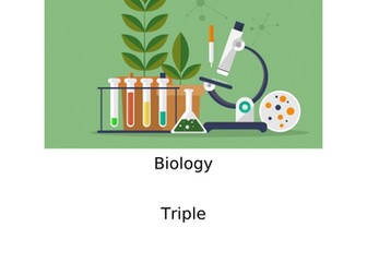 AQA Biology Required Practical revision  Triple