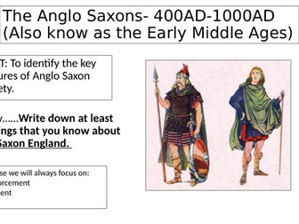 Edexcel Crime and Punishment Anglo Saxons