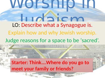 Exploring the synagogue