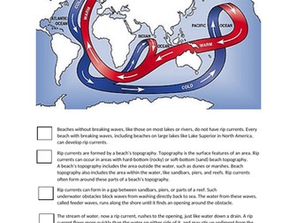 Energy at the coast - waves, tides and currents