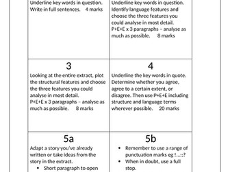 GCSE English Language Revision: Papers 1 and 2