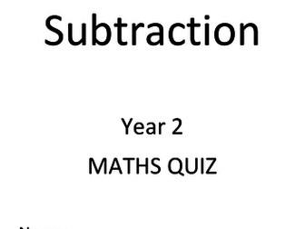 Y2 Practise mock SATs  exam style questions Maths