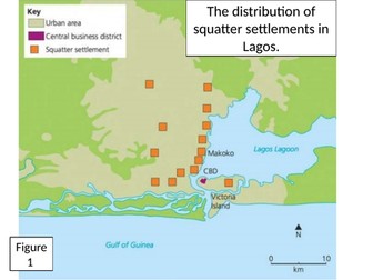 Urban issues and challenges AQA 1-9 course (Scheme of learning) - lesson 6 lagos 4 Makoko demolish