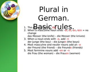 Plural in German