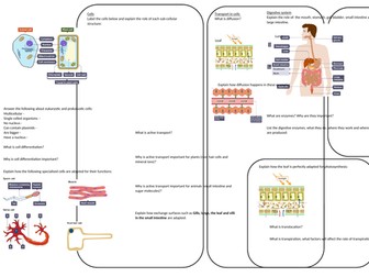 AQA trilogy Biology paper 1 revision