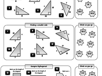 Pythagoras & trigonometry revision