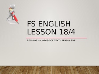 Functional skills level 1/2 Reading