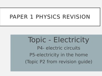 AQA physics revision