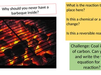 Writing word equations