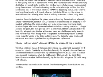 Robot and the Butterfly - 2 Versions