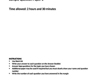 H472/02 practice paper for OCR A level English (Gothic) 6