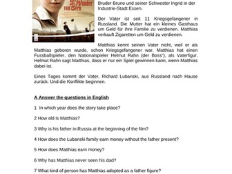 Das Wunder von Bern Booklet