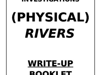 Rivers fieldwork write up booklet