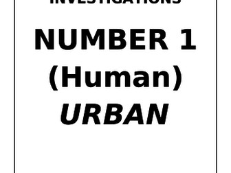 Human fieldwork write up booklet