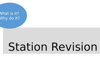 Station Revision Task A-level Sociology