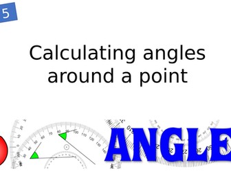 Year 5 Measuring angles around a point