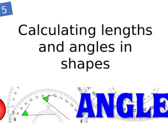 Year 5 Finding missing angles in quadrilaterals