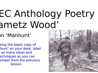 WJEC Anthology Poetry: 'Mametz Wood' by Owen Sheers