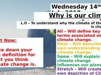 Climate Change Introduction
