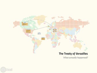 Treaty of Versailles Presentation and Role Play