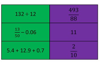 Arithmetic orienteering (set 5)