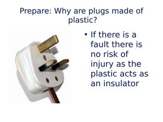 AQA 9-1 Cables & Plugs lesson