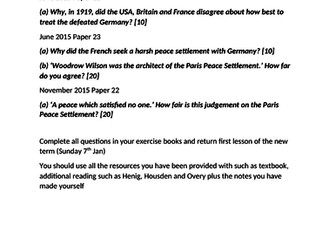 Revision AS History - International Option