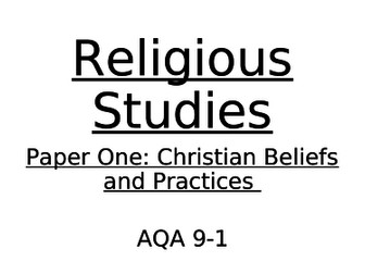 AQA Religious Studies 9-1 Revision powerpoint