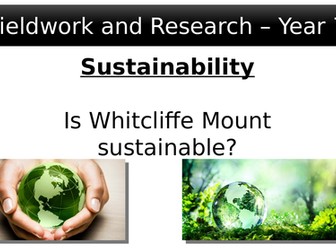 KS3 Geography Fieldwork - Sustainability