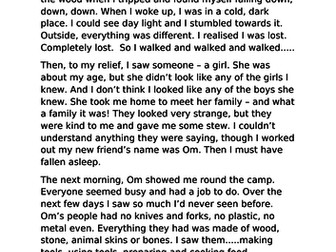 Stone Age Boy story as a word document.