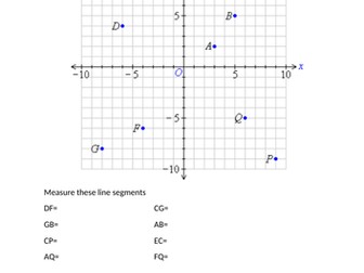 Draw and measure line segments