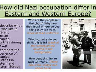 Nazi occupation in Poland and the Netherlands