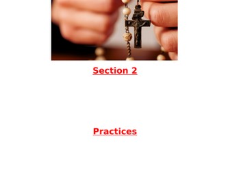 Edexcel GCSE RE Catholic Christianity Practices Revision Notes