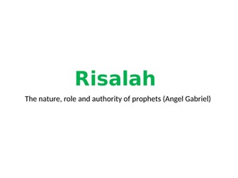 Understanding Risalah