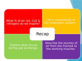 Edexcel GCSE PE 9-1 New Spec Respiratory system