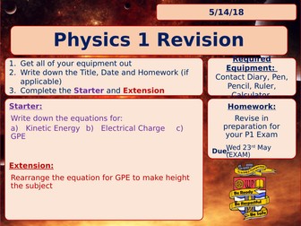 AQA Physics 1 Revision