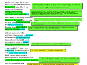 Kamikaze - Beatrice Garland - AQA Power and Conflict - poem analysis