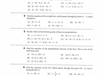 Linear Graphs Mastery Lesson