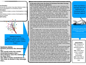 A Worksheet to help with literature paper 1 - A Christmas Carol - Fezziwig