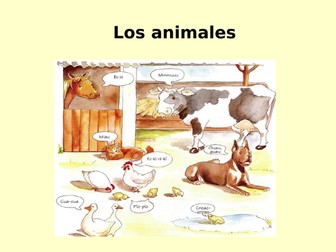 Los animales - Booklet