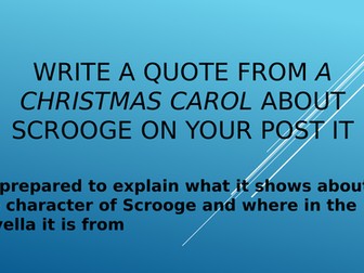 A Christmas Carol GCSE English Literature: How to tackle the extract question (Edexcel Paper 1)