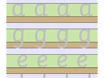 Curly Caterpillar Writing Formation