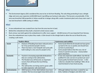 medmerry case study gcse geography